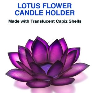 LOTUS TEA LIGHT HOLDER main image 0